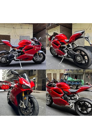 Kırmızı Renk Dayanıklı Araç Motor Mobilya Folyosu 126cm X 200 Cm