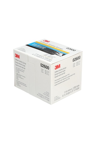 3m Softback Zımpara Süngeri 02600, 4 1/2 X 5 1/2 Inç, 20'li Paket
