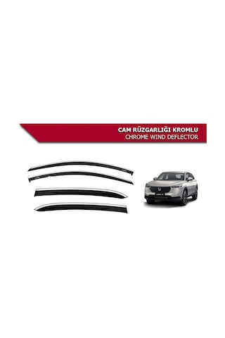 Honda Hrv Cam Rüzgarlığı Kromlu Niken 2021+