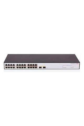 H3c S1600v2-26p-hpwr 24 Port 10-100-1000 370w Poe +2sfp Yonetılebılır Swıtch Kdo