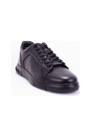 Hammer Jack 10221577 Siyah Ortopedik Günlük Erkek Deri Ayakkabı Siyah