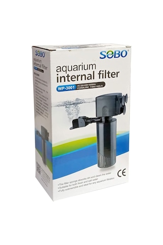 Sobo Wp-3001 Akvaryum İç Filtresi 1400 L/S 20 W