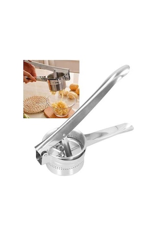 Wondernest Püresi Presi, Patates Paslanmaz Çelik Meyve El İle Lichen Arada Yf Gümüş