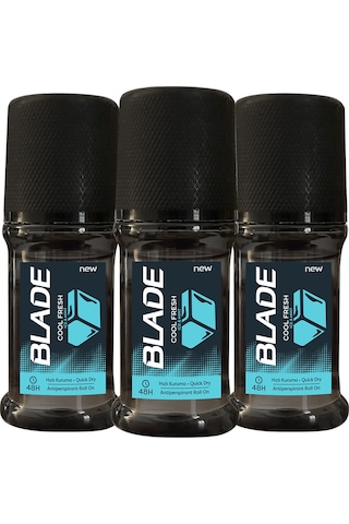 Blade Cool Fresh Erkek Roll-On Deodorant 3 x 50 ML