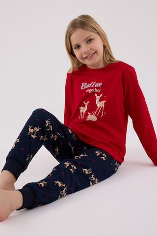 Arnetta Kız Çocuk Kırmızı Pijama Takımı Ar3450-c-v2 Kırmızı
