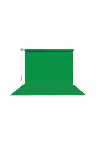 Hs Stüdyo Teknik 270x580cm Yeşil Fon Perde Seti