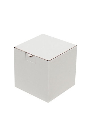 Beyaz Kilitli Kargo Kutusu / Ebat: 14x14x14 cm (100 adet)