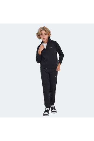 Slazenger NEXT IN Unisex Çocuk Eşofman Takımı Siyah
