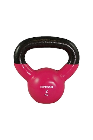 Delux Serisi Kuvvet Spor Aleti Çalışma Kettle-2 Kg Pvc Kettle Dambıl 2 Kg - 8