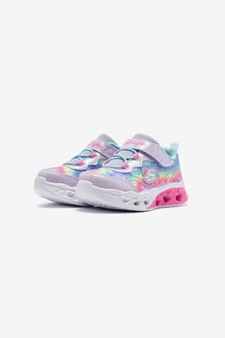 Panço Skechers Flutter Heart Lıghts Kız Bebek Ayakkabı Çok Renkli