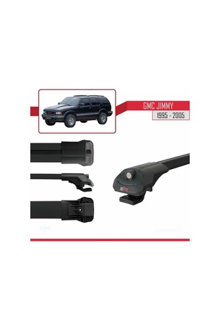 Gmc Jimmy 1995-2005 Arası İle Uyumlu Ace-1 Ara Atkı Tavan Barı Si