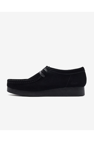 Clarks Wallabeeevosh Kadın Siyah Günlük Ayakkabı 26174746 Siyah