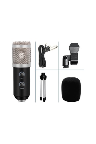 Exeo BM900 Ekolu Profesyonel Youtuber Stüdyo Kayıt Mikrofonu