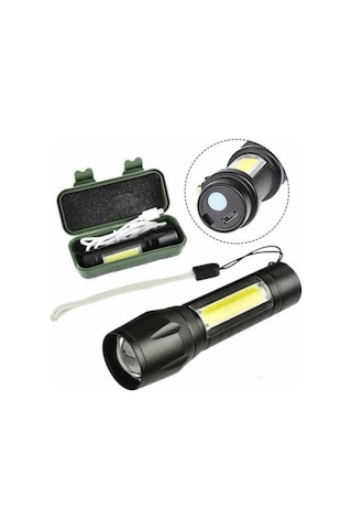 Led Lamba El Feneri Küçük Taşınabilir Usb Şarjlı Acil Durum Lambası Renkli