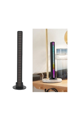 Ximistore9 Rgb Mikrofonlu Ritm Işığı, 18 Renk 8 Modlu Müzik Senkronlu Led Ambiyans Lambası, Oto Ve Masaüstü Kullanıma Uygun Diğer