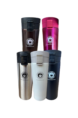 Arow Süper Trend Çift Katmanlı Termos - 500 Ml - D-281-kahverengi