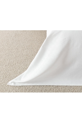 Madame Coco Anais Çift Kişilik %100 Pamuk Pike - Beyaz 8684427222782 Beyaz