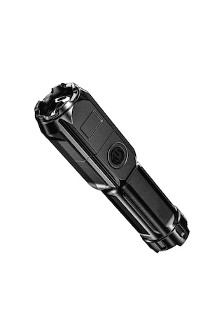 Sones Sılıng Shark 622a Teleskopik Odaklamalı Üç Vitesli Parlak Led El Feneri Gri