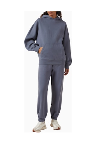 Represent Boyfriend Hoodie, Premium Brushed Fleece Kapüşonlu Sweatshirt Mavi