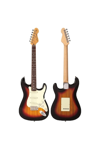 Vintage V60 Coaster Elektro Gitar - 3 Tone Sunburst