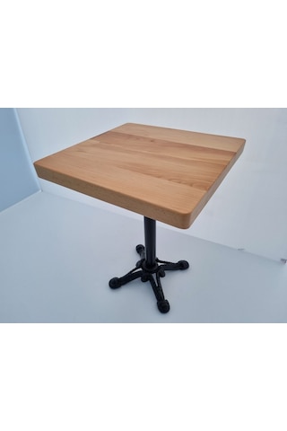 Bintaşmobilya Kayın Kütük Cafe Masası 60X60
