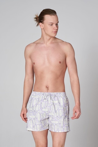 John Frank All Over Erkek Mayo Şort Jfsssw59-paddle Çok Renkli