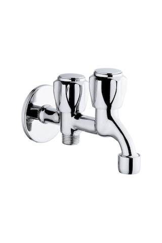 Karen Banyo Uzun Musluk Çift Çıkışlı, Krom, Cisa 51562 Krom