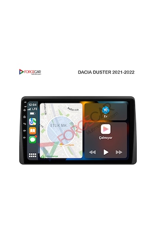 DACİA DUSTER 2021_2022 ANDROİD MULTİMEDYA 2_32 KABLOSUZ CARPLAY
