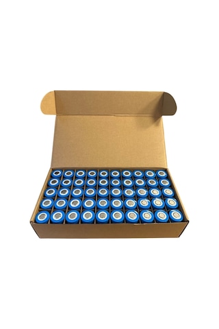 50 Adet 32700 Pil Lifepo4 3.2v 6000 Mah 3c Ifr32700 Mavi
