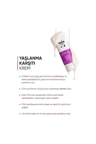 Mia Klinika Cilt Yenileyici Ve Yaşlanma Karşıtı Retinol Kolajen Krem 50 ML