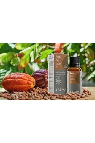 Kakao Yağı, Soğuk Sıkım,%100 Saf Ve Doğal, Doğal Bronzluk, 20 Ml