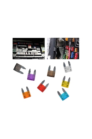 Powermaster Micro - Mini - Standart Size Karışık Oto Sigorta Seti - 300adet 2 - 3 - 5 - 7.5 - 10 -15 - 20 - 25 - 30 - 35