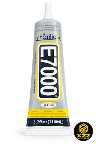 Zhanlida E7000 110 Ml Çok Amaçlı Şeffaf Yapıştırıcı Telefon Ekran, Takı, Boncuk, Kumaş Ve Deri Yapıştırıcısı