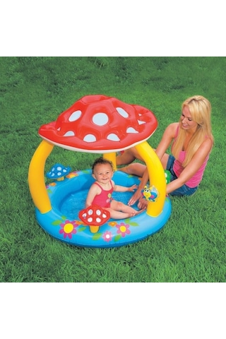 İntex Mantar Bebek Havuzu 102x89cm.