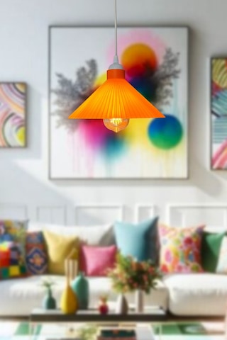 Salon Avize,mutfak Avize,14 Farklı Renk Yatak Odası Avize,pinterest Avize, Bohem Avize E27 Duy Turuncu