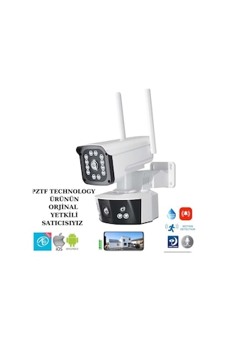 O-kam-3032 6mp Dual Lens Wıfı Ptz Camera
