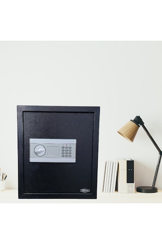 Yuma Ym-801-xl Elektronik Şifreli Ve Anahtarlı Çelik Kasa