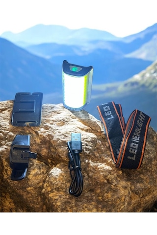 Forte Gt 6043 Bisiklet Arka Işık 4 Modlu 100 Lümen Usb Şarjlı Güçlü Arka Stop Sarı