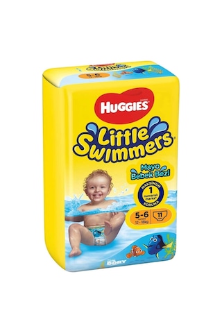 Huggıes Little Swımmers Mayo Bebek Bezi Beden:5-6 12-18kg 5 - 6 Numara