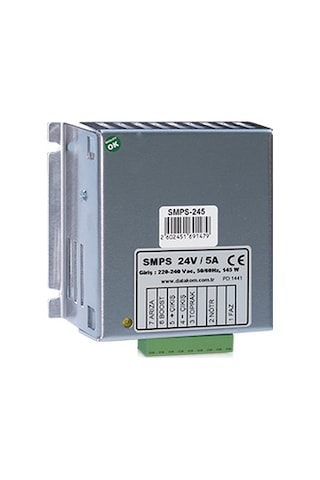 Datakom Bc 245 M 24V-5A Akü Şarj Redresörü Datakom Bc 245 M 24V-5A Akü Şarj Redresörü