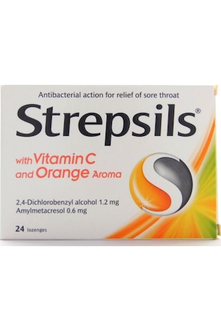 Strepsils Vitamin C Orange 24 Pastil | Portakal Aromalı