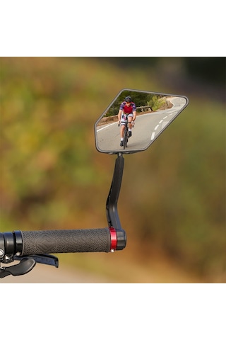 Yifomall Bisiklet Geribakış Aynası, Dönebilen Büyük Çerçeve, Dağ Bisikleti/santralit İçin, Sağlıklı Sürüş İçin Sol-sağ Çift Seti