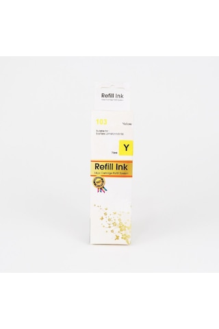 Refill Ink Epson 103 L3110/3111/3150 Sarı Uyumlu Kartuş