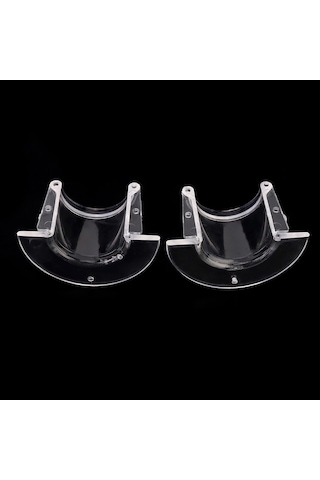 Yuntech01 Kuş Yaralanma İyileştirme Yaka Kolları, Akrilik Dayanıklı, Kanat Çiçeklemeyi Engeller, Gugu Papağanları İçin M Boy Dış Çap 7.2 Cm