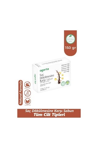 Sabun 150gr & Saç Dökülme Karşıtı Doğal Sabun Adaçayı