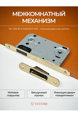 Vettore Manyetik Dil Tip Gömme Kilit 227120114 Zirveli