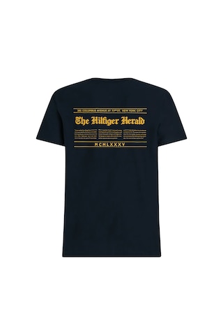 Tommy Hilfiger Hılfıger Herald Back, Dw5 Siyah Erkek T-shirt & Polo