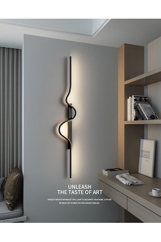 Aplik Duvar Modern 100 Cm - Worm Genel