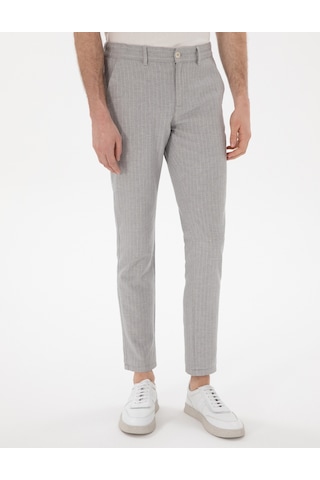 Pierre Cardin Erkek Gri Pantolon Kanvas-chino 50301778-vr024 Gri