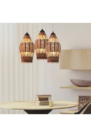 Doğal Sarkıt Avize: Rattan Mystic 40Cm